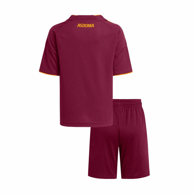 Roma Home Kids Soccer Jerseys Kit 2025/26