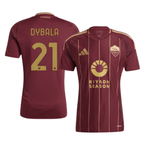 DYBALA #21 Roma Home Soccer Jersey 2024/25