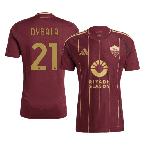 DYBALA #21 Roma Home Soccer Jersey 2024/25