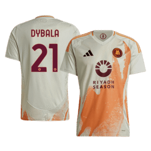 DYBALA #21 Roma Away Soccer Jersey 2024/25