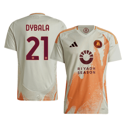 DYBALA #21 Roma Away Soccer Jersey 2024/25