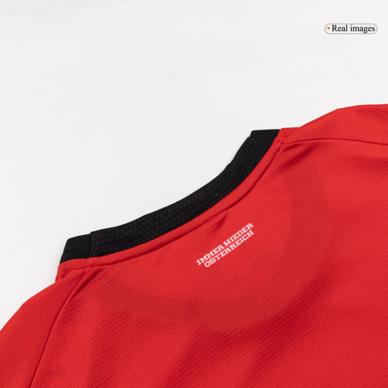 Austria Home Soccer Jersey World Cup 2026 Red