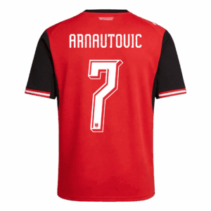 642326_4 ARNAUTOVIC#7 Austria Home Soccer Jersey World Cup 2026 Red