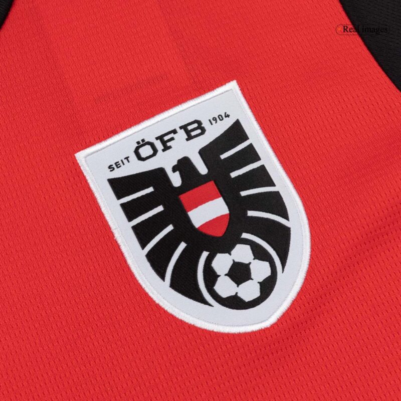 642326_6 ARNAUTOVIC#7 Austria Home Soccer Jersey World Cup 2026 Red