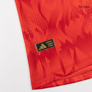 618963_10 Belgium DE BRUYNE #7 Home Soccer Jersey Authentic 2026