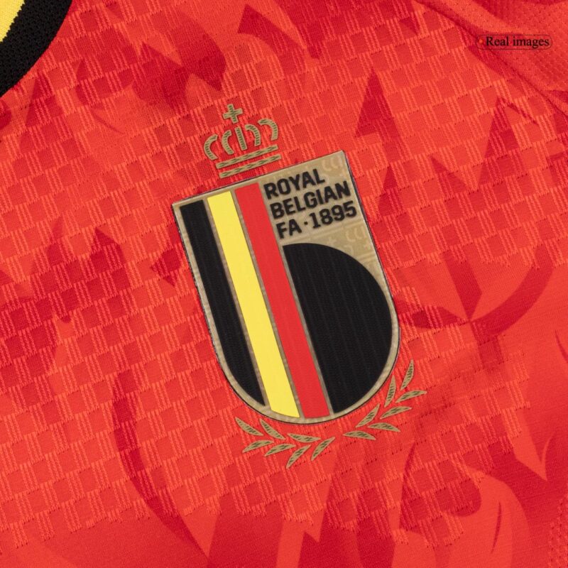 618963_6 Belgium DE BRUYNE #7 Home Soccer Jersey Authentic 2026