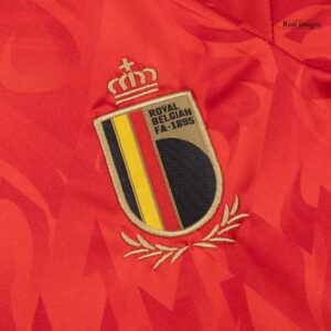 Kid's Belgium Home Soccer Jersey Kit(Jersey+Shorts) 25/26 Red