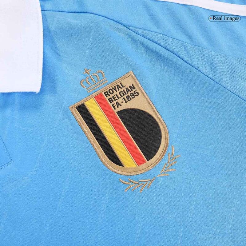 DE BRUYNE #7 Belgium Away Soccer Jersey EURO 2024