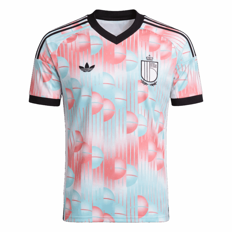 Belgium Away Soccer Jersey World Cup 2026 Blue&Pink