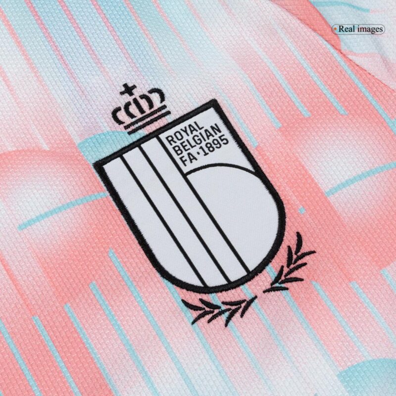 Belgium Away Soccer Jersey World Cup 2026 Blue&Pink
