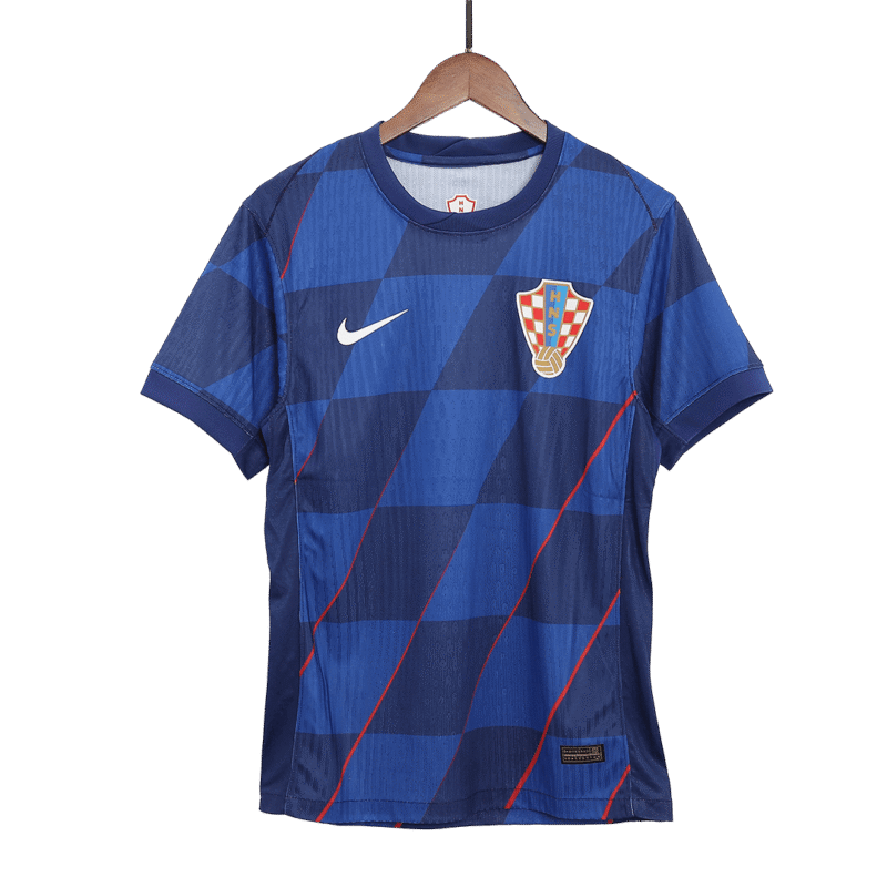 Croatia Away Authentic Soccer Jersey EURO 2024