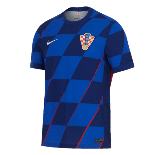 Croatia Away Soccer Jersey EURO 2024