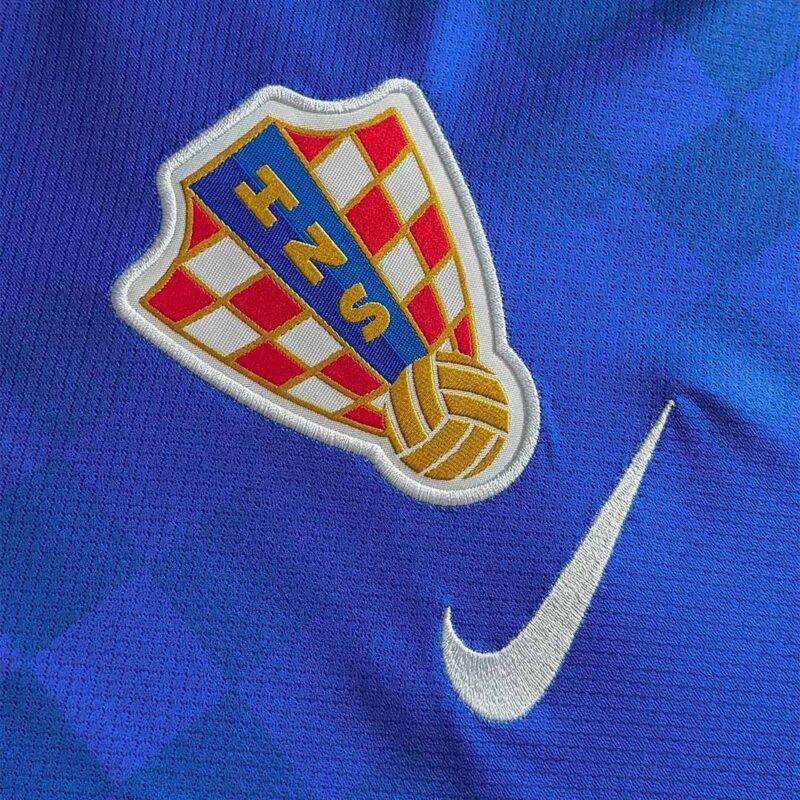Croatia Away Soccer Jersey World Cup 2026 Blue