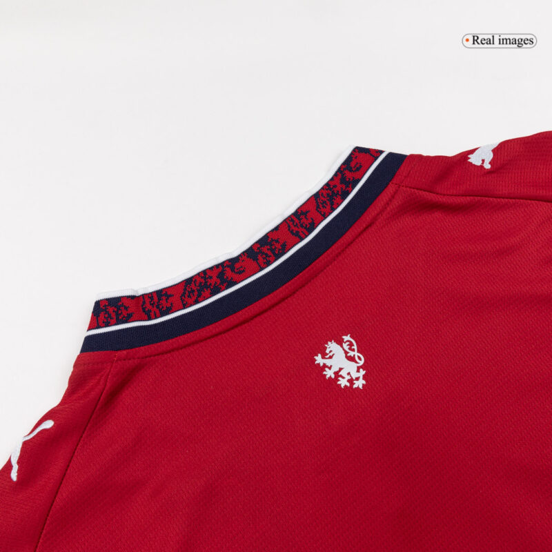 Czech Home Soccer Jersey World Cup 2026 Red