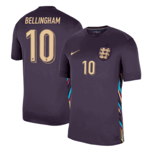 BELLINGHAM #10 England Away Soccer Jersey 2024