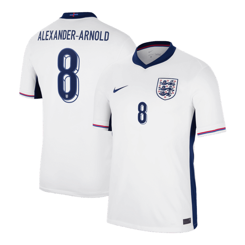 ALEXANDER-ARNOLD #8 England Home Soccer Jersey EURO 2024