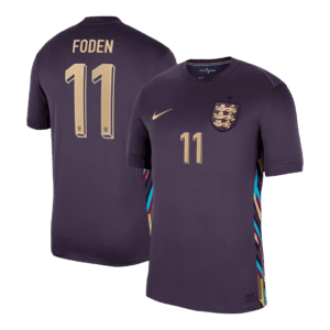FODEN #11 England Away Soccer Jersey EURO 2024