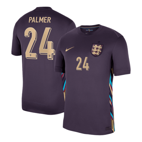 PALMER #24 England Away Soccer Jersey EURO 2024