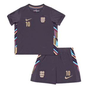 BELLINGHAM #10 England Away Kids Soccer Jerseys Kit EURO 2024