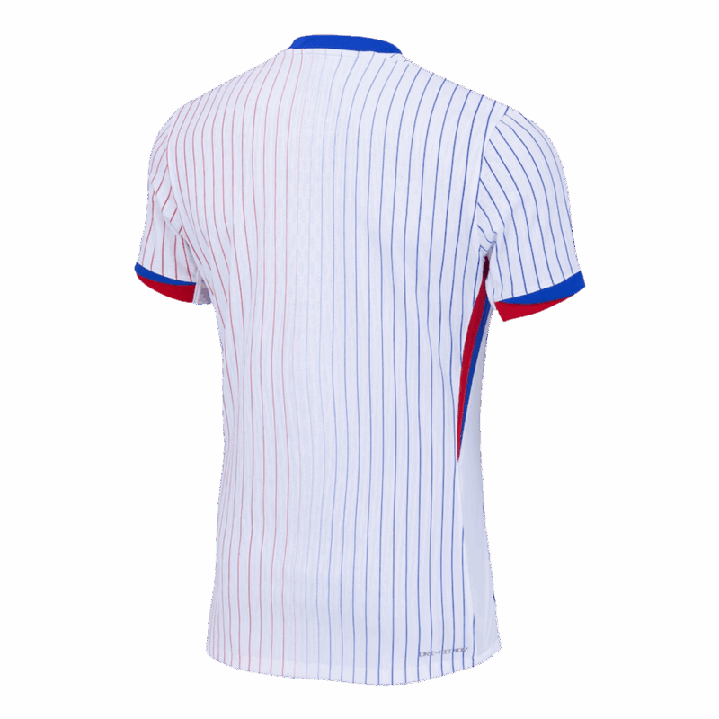 Men's Authentic France Away Soccer Jersey Shirt EURO 2024 - Player Version