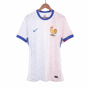 Men's Authentic France Away Soccer Jersey Shirt EURO 2024 - Player Version