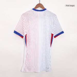 Men's Authentic France Away Soccer Jersey Shirt EURO 2024 - Player Version