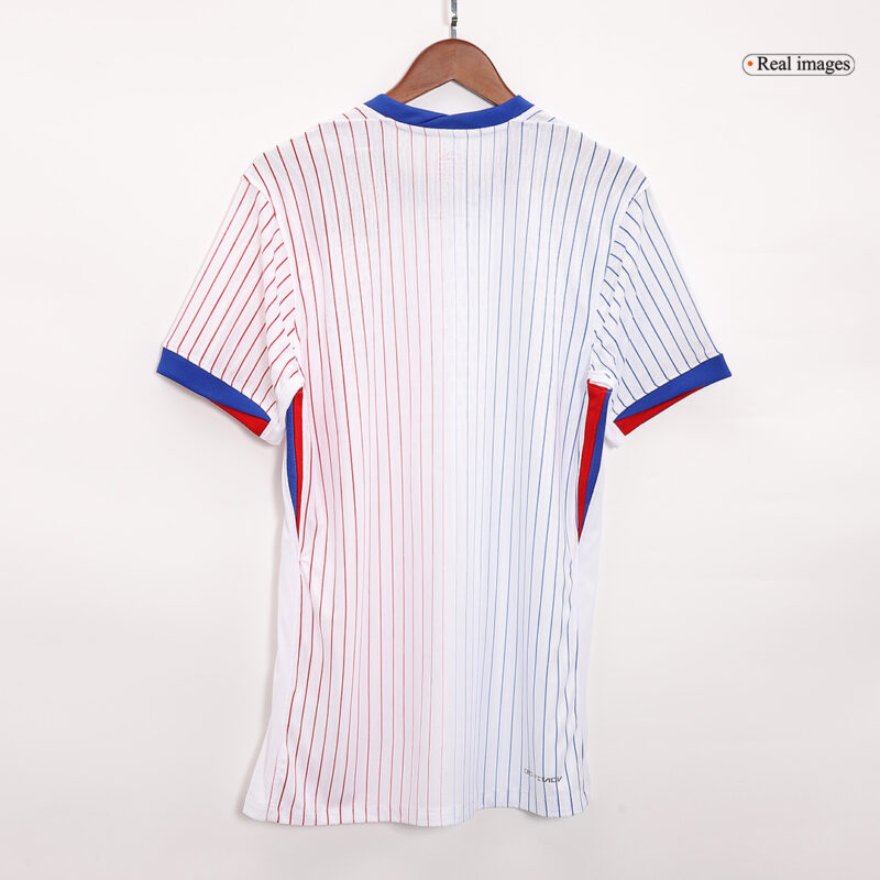 Men's Authentic France Away Soccer Jersey Shirt EURO 2024 - Player Version