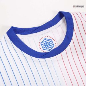 Men's Authentic France Away Soccer Jersey Shirt EURO 2024 - Player Version