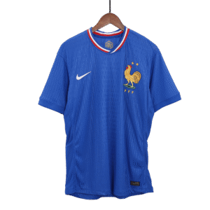 France Home Authentic Soccer Jersey EURO 2024