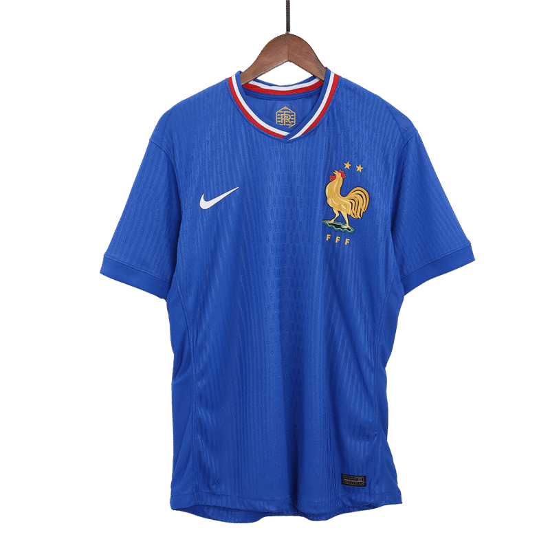 France Home Authentic Soccer Jersey EURO 2024