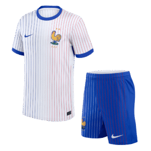 France Away Soccer Jersey Kit(Jersey+Shorts) Euro 2024