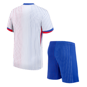 France Away Soccer Jersey Kit(Jersey+Shorts) Euro 2024
