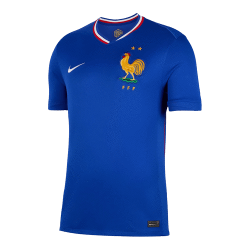 France Home Soccer Jersey EURO 2024