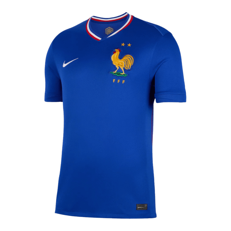 France Home Soccer Jersey EURO 2024