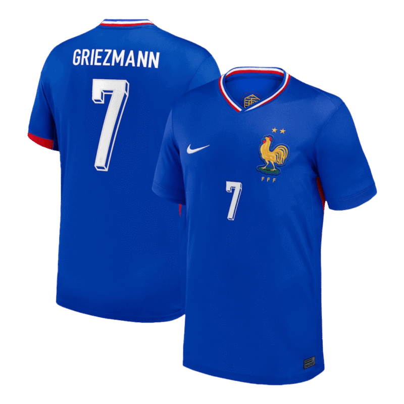 GRIEZMANN #7 France Home Soccer Jersey EURO 2024