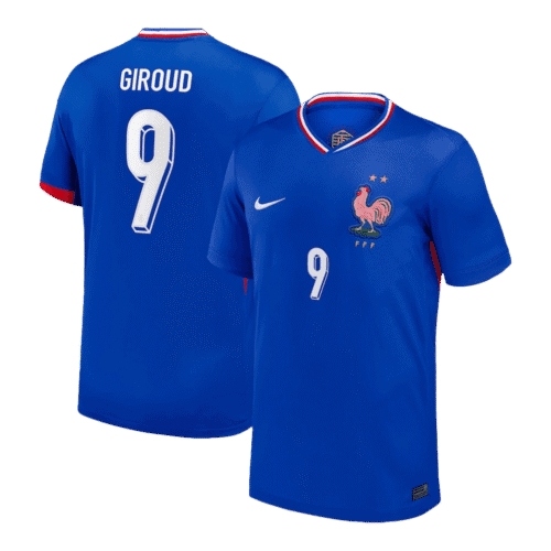 GIROUD #9 France Home Soccer Jersey EURO 2024