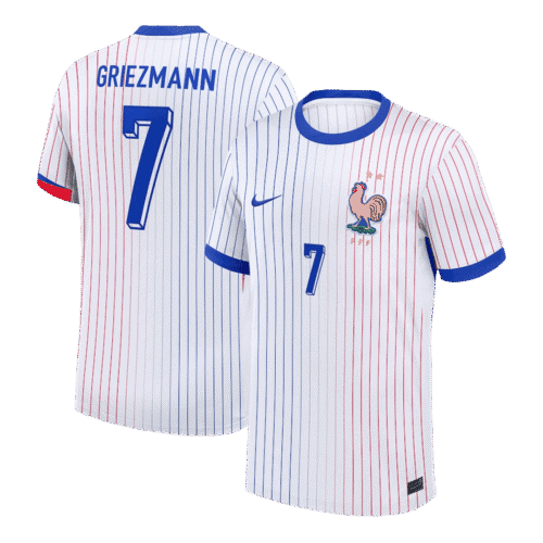 GRIEZMANN #7 France Away Soccer Jersey EURO 2024