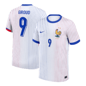 GIROUD #9 France Away Soccer Jersey EURO 2024