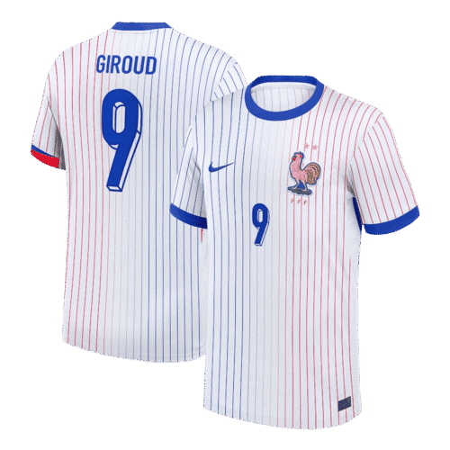 GIROUD #9 France Away Soccer Jersey EURO 2024