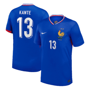KANTE #13 France Home Soccer Jersey EURO 2024
