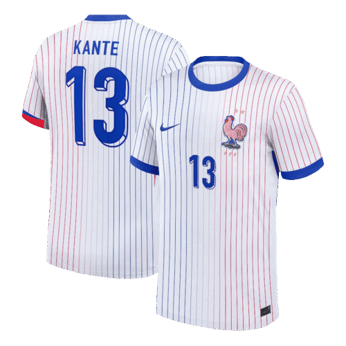 KANTE #13 France Away Soccer Jersey EURO 2024