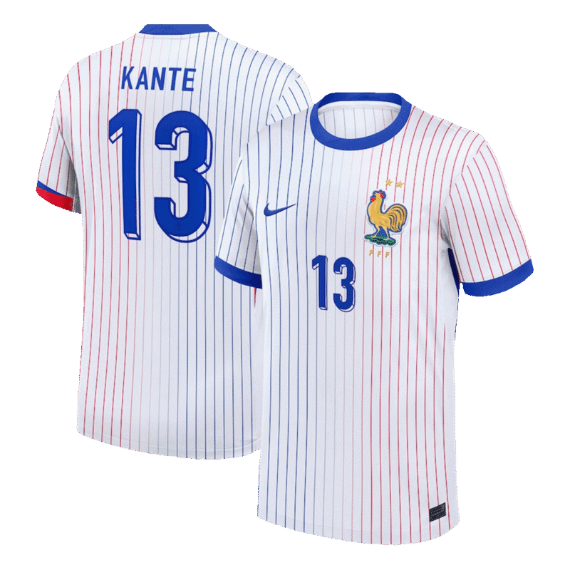 KANTE #13 France Away Soccer Jersey EURO 2024