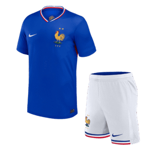 France Home Kids Soccer Jerseys Kit EURO 2024