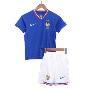 France Home Kids Soccer Jerseys Kit EURO 2024
