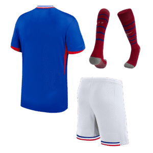 France Home Kids Soccer Jerseys Full Kit EURO 2024