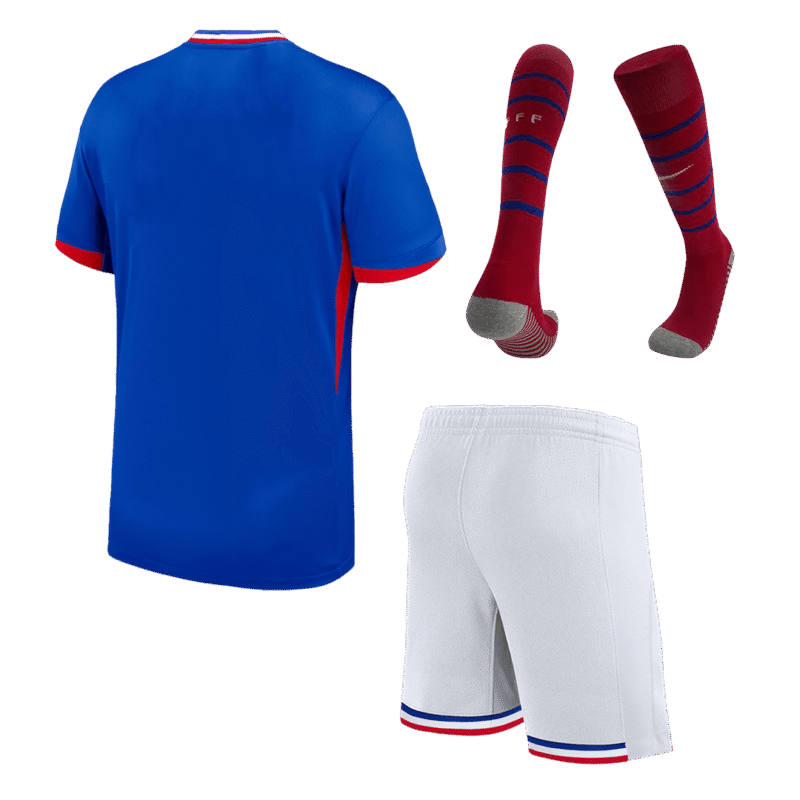 France Home Kids Soccer Jerseys Full Kit EURO 2024