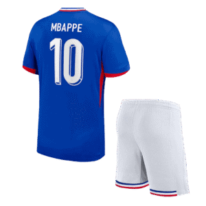 MBAPPE #10 France Home Kids Soccer Jerseys Kit EURO 2024