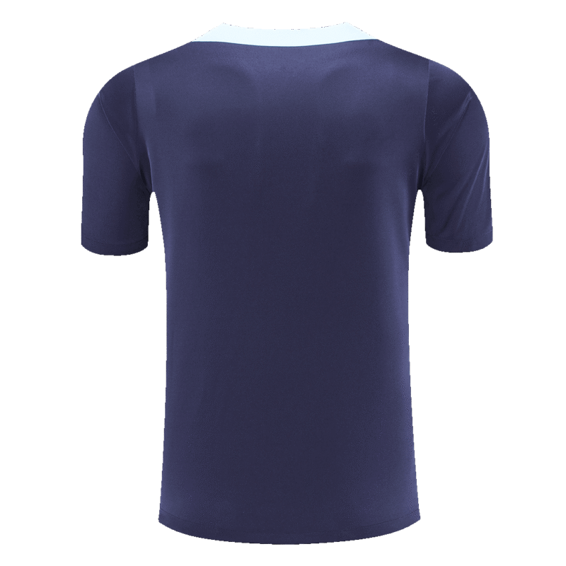 France Pre-Match Soccer Jersey EURO 2024 Navy