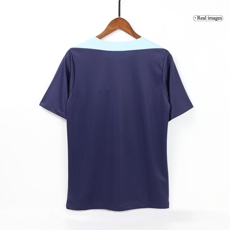 France Pre-Match Soccer Jersey EURO 2024 Navy