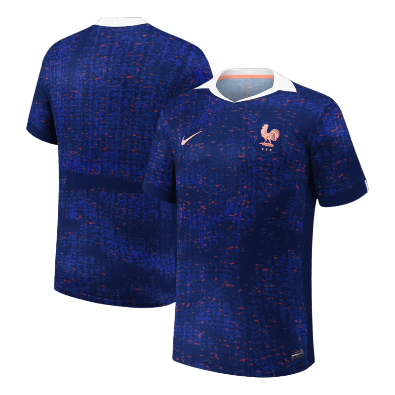 France Home Soccer Jersey 2025 - Women's Euro